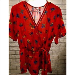 Sienna Sky floral top